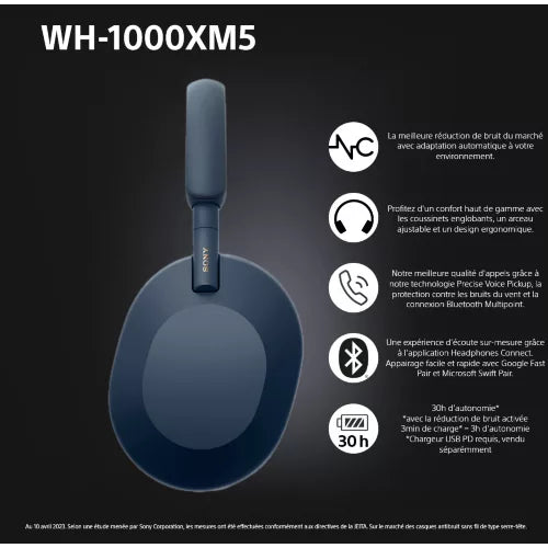 Casque SONY WH-1000XM5