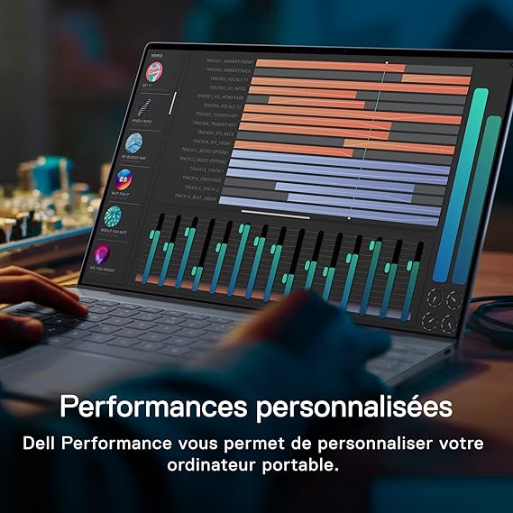 Dell Xps 13 9315 Intel Core Evo i7-1230U Ordinateur Portable 13.4" Full HD+ Sky 16 Go de RAM SSD 512 Go ADL-P P28 UMA Iris Windows 11 Home Plus Clavier AZERTY Français rétroéclairé